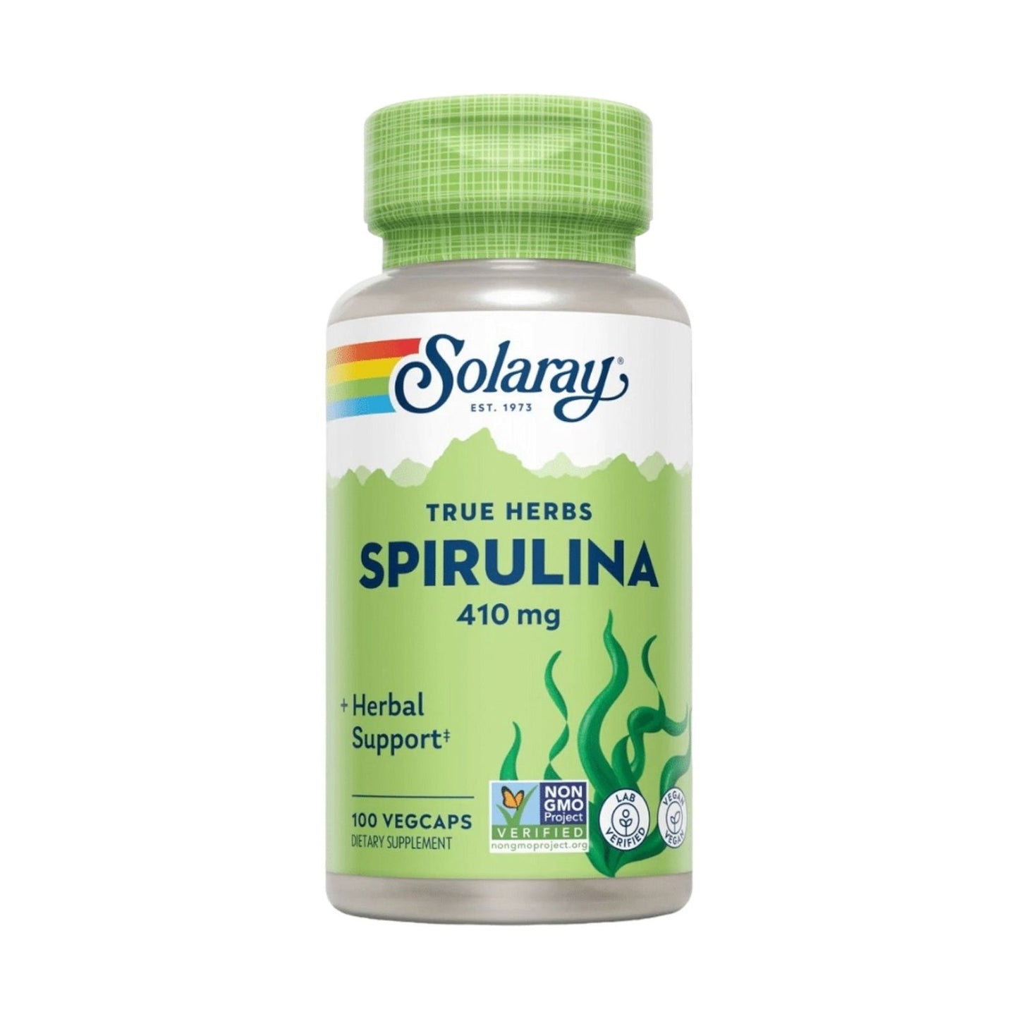 Solaray Spirulina 410 Mg 100Caps - MELIA PHARMACY - MELIA PHARMACY