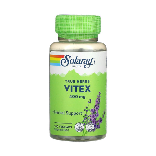 Solary, Vitex, 400 mg, 100 VegCaps - MELIA PHARMACY - MELIA PHARMACY