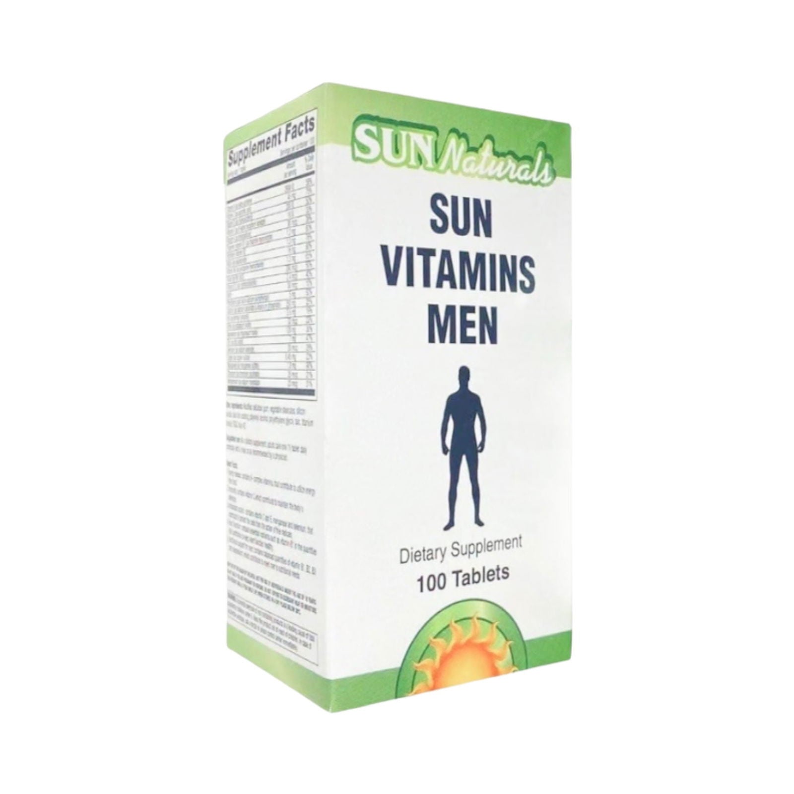 Sun Natural Sun Vitamins Men 100 Tablet - MELIA PHARMACY - MELIA PHARMACY