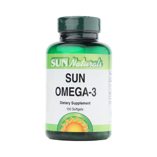 Sun Naturals Omega 3, 100 Softgels - MELIA PHARMACY - MELIA PHARMACY