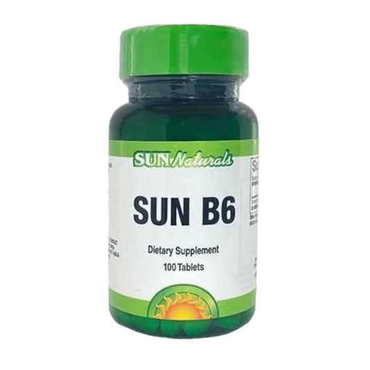 Sun Naturals Sun B6 100Tab - MELIA PHARMACY - MELIA PHARMACY