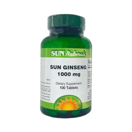 Sun Naturals Sun Ginseng 100Mg 100Tab - MELIA PHARMACY - MELIA PHARMACY