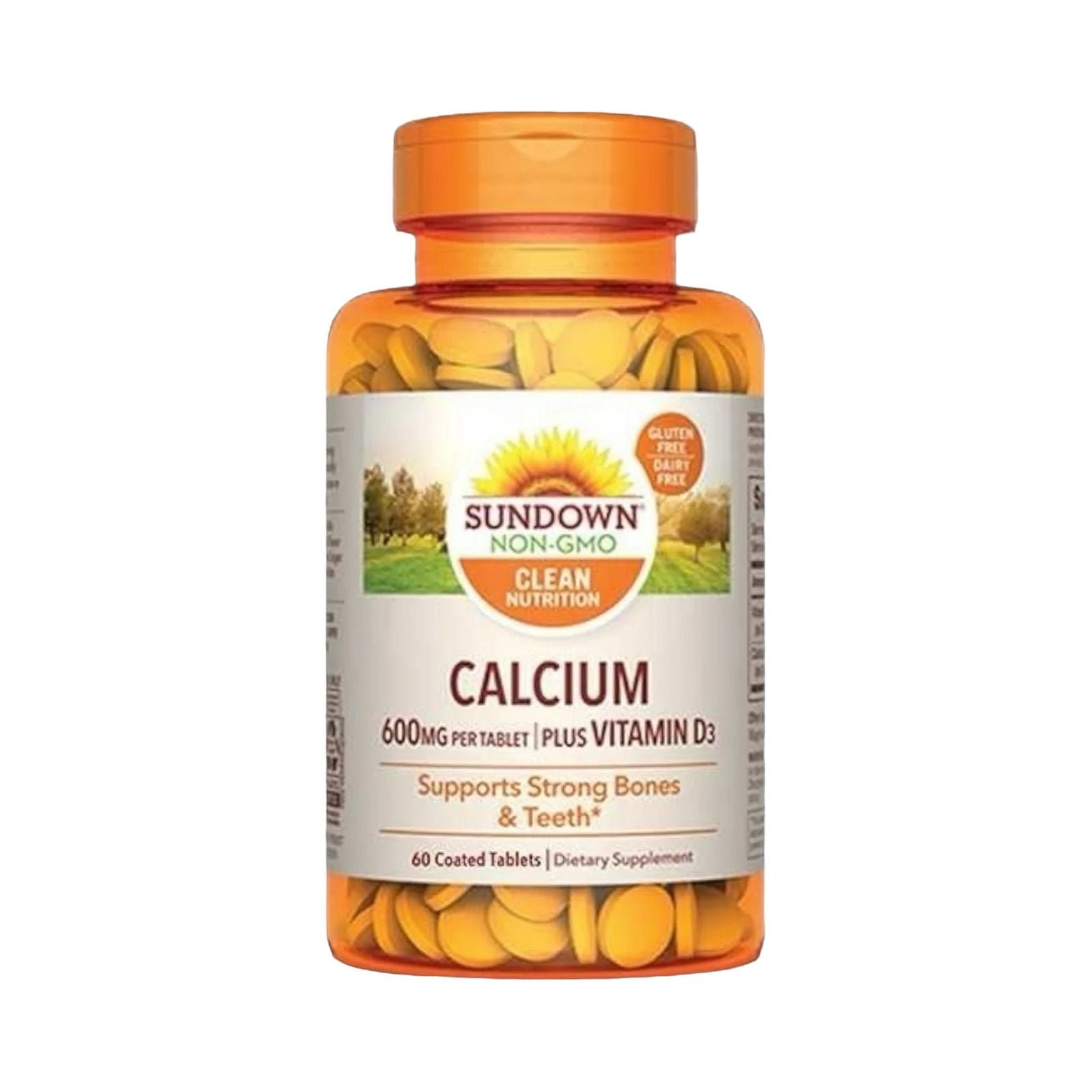 Sundown Calcium 600 Mg Plus Vitamin D 60 Tablet - MELIA PHARMACY - MELIA PHARMACY