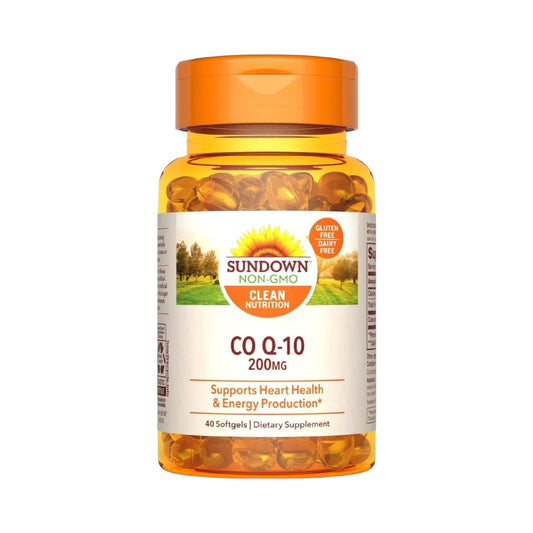 Sundown Coq10 200Mg 40 Softgels - MELIA PHARMACY - MELIA PHARMACY
