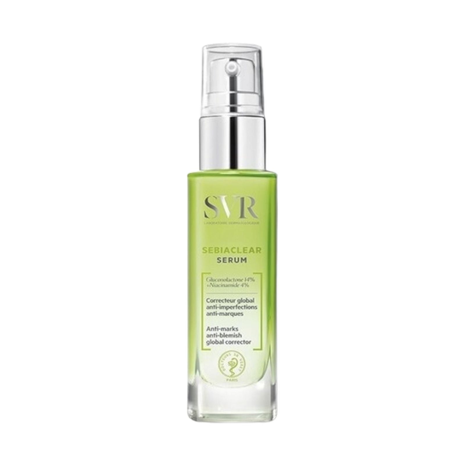 Svr Sebiaclear Serum (Gluconolactone + Niacinamide + Hyaluronic Acid) 30ml - MELIA PHARMACY - MELIA PHARMACY