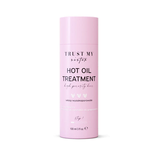 TRUST MY SISTER HOT OIL TREATMENT HIGH POROSITY HAIR 100ML زيت علاجي - MELIA PHARMACY - MELIA PHARMACY
