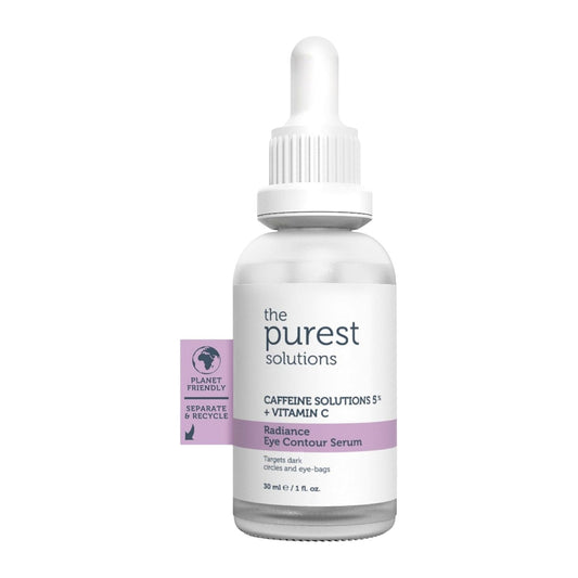 The Purest Solutions Radiance Eye Contour Serum Caffeine Solutions 5% + Vitamin C 30ML - MELIA PHARMACY - MELIA PHARMACY
