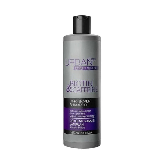 Urban Care Expert Biotin & Caffein Hair + Scalp Shampoo 350ml - MELIA PHARMACY - MELIA PHARMACY