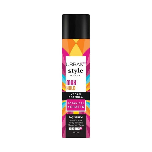 Urban Care Style Guide Max Hold Hair Spray 250ml - MELIA PHARMACY - MELIA PHARMACY