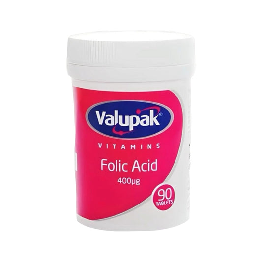 Valupak Folic Acid 400Mg 90 Tablet - MELIA PHARMACY - MELIA PHARMACY