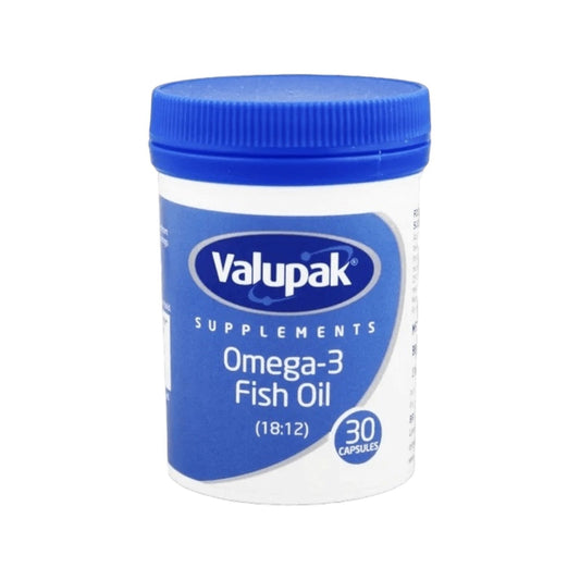 Valupak Omega 3 Fish Oil 30 Capsule - MELIA PHARMACY - MELIA PHARMACY