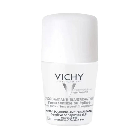 Vichy 48-hour Soothing Anti-perspirant Roll-on – Sensitive Skin - MELIA PHARMACY - MELIA PHARMACY