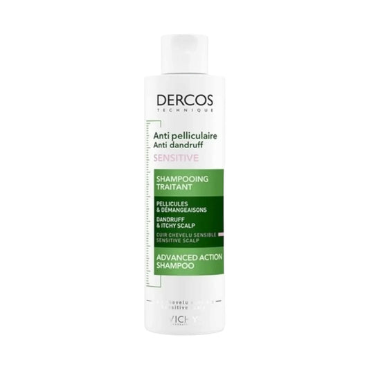 Vichy Dercos Anti Dandruff Shampoo for Sensitive Scalp 200ml - MELIA PHARMACY - MELIA PHARMACY