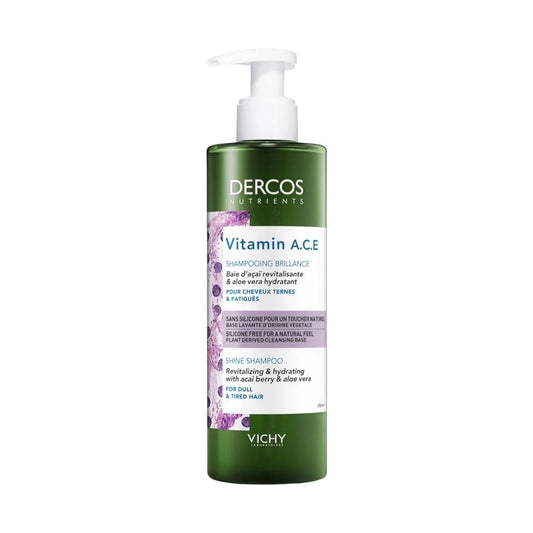 Vichy Dercos Nutrients Vitamin A.C.E Shampoo 250ML - MELIA PHARMACY - MELIA PHARMACY