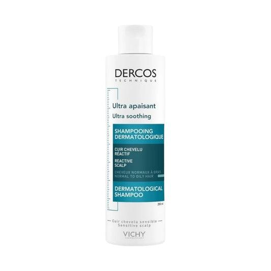 Vichy Dercos Ultra Soothing For Normal Hair Shampoo 200Ml - MELIA PHARMACY - MELIA PHARMACY