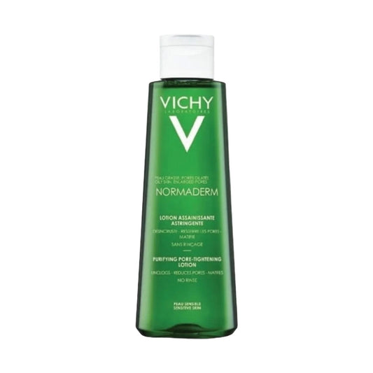 Vichy Normaderm Pore Tightening Toner for OilyAcne Skin with Salicylic and Glycolic acid 200ml - MELIA PHARMACY - MELIA PHARMACY