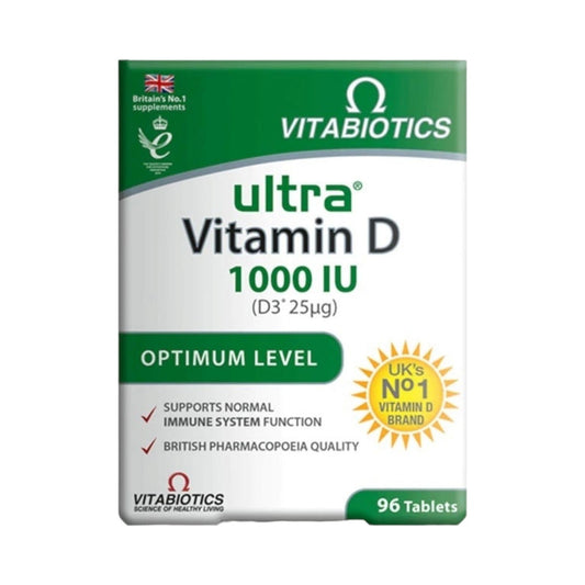 Vitabiotics Ultra-D3 25mcg 96 Tablet - MELIA PHARMACY - MELIA PHARMACY