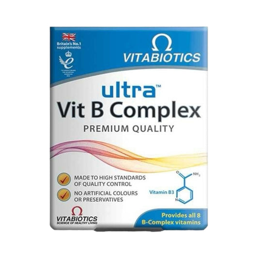 Vitabiotics Ultra Vitamin B Complex 60TAB - MELIA PHARMACY - MELIA PHARMACY