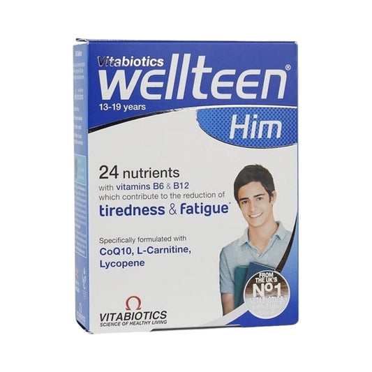 Vitabiotics Wellteen Him (13-19) years 30Tab - MELIA PHARMACY - MELIA PHARMACY