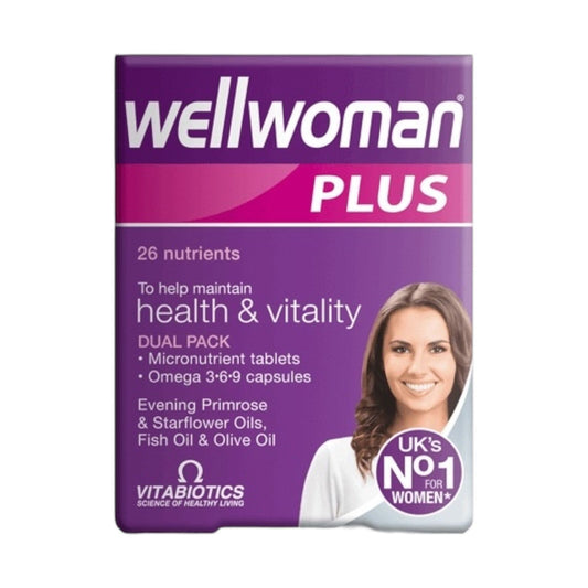Vitabiotics Wellwoman Plus Omega 3-6-9, 56 Tablet - MELIA PHARMACY - MELIA PHARMACY