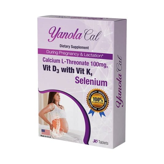 Yanola Cal Pregnancy And Lactation Vitamins 30 Tablet - MELIA PHARMACY - MELIA PHARMACY